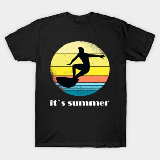 Surfing girl is the best windsurfing T-Shirt